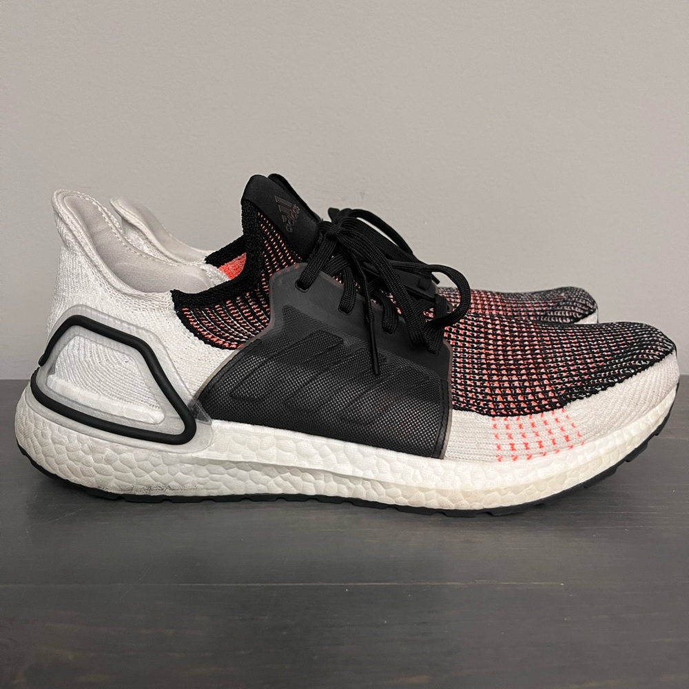 Ultraboost Adidas - Black/Orange/White - Size 11.5